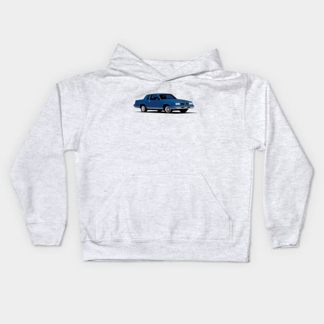 Oldsmobile Cutlass Kids Hoodie by TheArchitectsGarage